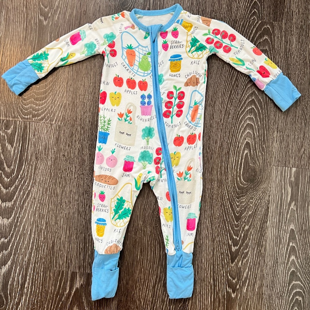 Little Sleepies Pajamas 3-6 Mo